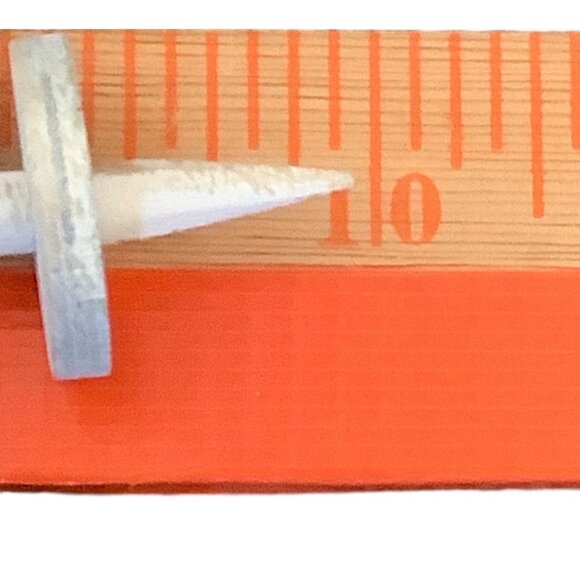 Pottery Barn Decorative White Skis Ornament Bell Twine Accent 10” NWT - Picture 4 of 4